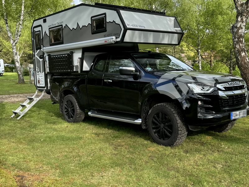 Offroad-Fahrwerk und Auflastung für Pickup mit Wohnkabine